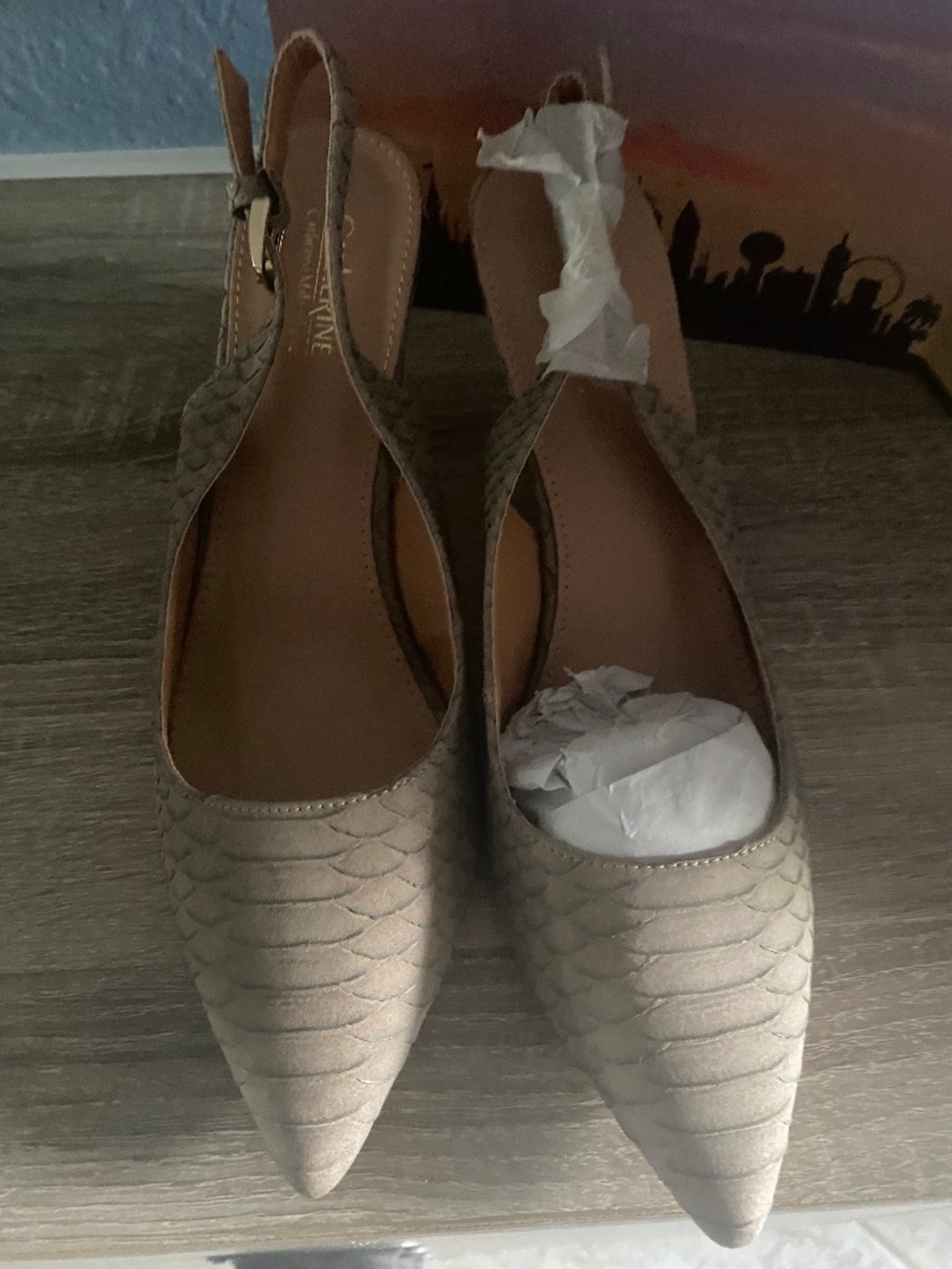 Heels sling back